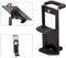 4-10 inch Phone and Tablet Tripod Mount, with 1/4 inch Screw Thread, for iPhone X 8 7 6 iPad Samsung Galaxy Tablet Selfie Stick Smartphone, Adjust...