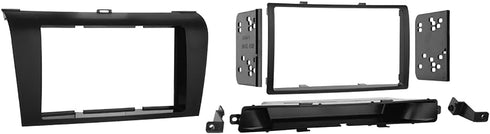 Metra Electronics 95-7504 Double Din Installation Dash Kit for 2004-2009 Mazda 3 Install Kit, Black, Apple...