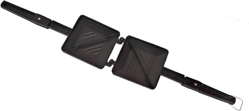 Toaster Sandwich Maker Panini Maker Hot Sandwich Maker Regular Gas Sandwich Toaster with 2 in 1 Peeler Non-Stick Aluminum Gas Toaster...