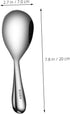 Serving Spoon Japanese Rice Ice Cream Spoon Stainless Spatula Premium Material Spoon Dish Spoons Mini Scoop Rice Scooper Food Home Large Dessert S...