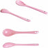 12 Color Porcelain Egg Spoons Ceramic Spoons 5 inch Coffee Dessert Yogurt Tea Milky Tea...