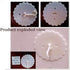 Ceiling Mosquito Net Hooks - Super Glue Dome & Bed Canopy Hooks for Home, Easy to Install (2set)...