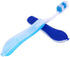 Light Blue Folding Travel Toothbrush for Adults, Potable Disposable Soft Toothbrush for Travel Camping Toothbrush School, Home, Business Trip Acce...