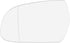 X AUTOHAUX Car Rearview Mirror Glass Replacement W/Backing Plate Heated Driver Left Side for Audi A5 Quattro S4 2010-2016...