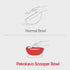 Spill Proof Scoop Bowl with Non-Skid Suction Base, 5.8" Adaptive Self-Feeding Bowl for Elderly/Disabled (Bowl)...