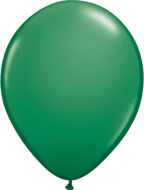 Qualatex 11" Green Latex Balloons (100ct)...