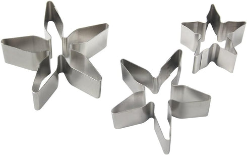PME Set of 3 Rose Calyx Stainless Steel Cutters...