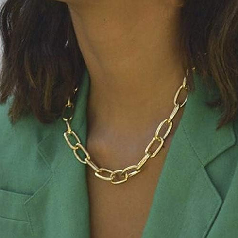 57 PCS Gold Silver Jewelry Set With 4 PCS Necklace, 3 PCS Bracelet, 14 PCS Ear Cuffs Earring, 12pcs Hoop Earrings,24pcs stud earrings for Women Fo...