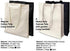 Andes Heavy Duty Flat-Bottom Canvas Tote Bag with Side Pockets - Aesthetic Handmade from 12oz 100% Cotton, Reusable & Durable...