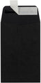 LUXPaper #4 Coin Envelopes | 3'' x 4 1/2" | Midnight Black | 80lb. Text | 50 Qty...