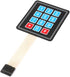 10Pcs 3 x 4 Matrix Array Membrane Switch 69.2*76.9mm Keypad Keyboard 3x4 12 Key Matrix Array Membrane Switch Microcontroller Extended Keyboard 7Pi...