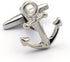 Sailing Boat Yacht Anchor Smart Shirt Tie Clip and Cufflinks Set...