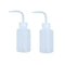 2Pcs 150ml Plastic Safety Wash Bottle Translucent Plastic Squeeze Measuring Bottle Narrow Mouth Empty Bent Tip Storage Containers For Gardening La...