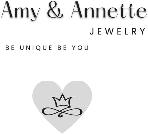 Amy & Annette Artisan Stud Earrings - Sterling Silver Stud Earrings for Women - Great Gift Idea for Every Occasion - Size (8mm Diameter)...