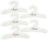 Emily Rose Value 5 Pack Painted White Wooden 18" Doll Clothing Hangers for Closets Armoires Wardrobes Furniture | Accessories Made for 16-inch - 1...