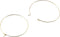 Stainless Steel Round Hoop Earrings Wine Rings Findings for DIY Craft Earring Making (25mm, Gold)...