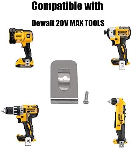 Replacement Belt Hook Clip for Dewalt N268241 Fit for 20V Power Tools DCD980 DCD985 (8Packs)...