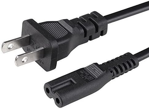 Omnihil 10 Feet AC Power Cord Cable Compatible with Polk Audio BlAC k Soundbar 3000 Subwoofer Power Cord Power Supply Charger Adaptor...