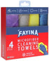 Premium 4 Pack Microfiber Cleaning Cloths Variety Bundle - Dusting, Scrubbing, Washing, Polishing - Washable & Reusable - 12 x 12 Inches...