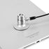 Security Hardware Cable Lock Kit,Retractable Cable Lock Portable Keyed Laptop Lock 3 Keys 6.2Ft for Monitors, Laptops, MacBooks, Tablets, iPad,Mac...