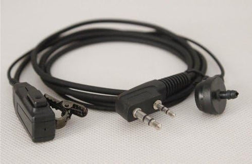 NSKI 2Pcs Air Acoustic Earpiece Headset for Two Way Radios UV-5R UV-B6 BF-888S UV-B6 UV-B5 Walkie Talkies 2-Pin Jack...