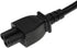 3ft 18 AWG 3 Prong Universal Power Cord (NEMA 5-15P to IEC320 C5)...