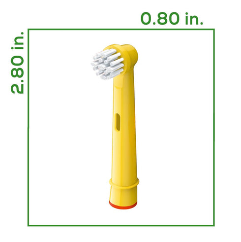 Beurer TB10 Kids Electric Toothbrush Replacement Brush Heads Only - 2 Pack - Theo The Tiger...