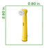 Beurer TB10 Kids Electric Toothbrush Replacement Brush Heads Only - 2 Pack - Theo The Tiger...