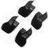 Fit for 2016-2023 Toyota Tacoma 4PCS Anti-dust Seat Bracket Fixing Bolts Cover Trims Accessories...