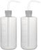 stonylab Chemical Wash Bottle, 2-Pack Plastic Safety Lab Squeeze Wash Bottle, LDPE with Narrow Mouth, 500 ml (16 oz)/2 Bottle...