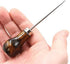VIUJUH 2 Pack Awl,Gourd Shape Awl Tailors Awl Wood Handle Scratch Awl Sewing Awl Tool for Leather (2 Pack)...