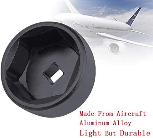 27mm 6-Point Socket, Low Profile Oil Filter Wrench?3/8" Drive Oil Filter Removal Tool For Mercedes-Benz A-Class,Ford,Renault,Nissan,Dodge,Hyundai,...