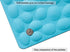Non-Slip Bathtub Mat OTHWAY Soft Rubber Bathroom Bathmat with Strong Suction Cups (Blue)...
