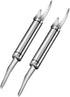 2PC Shrimp Deveiner Tool Stainless Steel Shrimp Deveining Tool Efficient Shrimp Peeler and Deveiner Tool Portable Shrimp Cleaner Shrimp Knife for ...