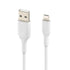 Belkin BoostCharge Lightning Cable - 6.6ft/2M - MFi Certified Apple iPhone Charger USB to Lightning Cable - iPhone Cable - iPhone Charger Cord - A...