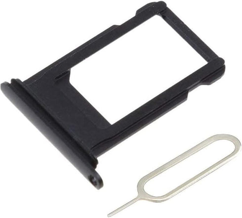 SIM Card Tray Holder Slot Replacement for iPhone Xs 5.8 inches (Space Gray/Black) with Waterproof Rubber Ring and Eject Pin......