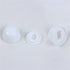 4Packs Universal Toilet Bolt Caps, Round Plastic Push-On Toilet Bowl Bolt Caps Covers, with Extra Washers for Easy installation, 0.67 Inch Height,...