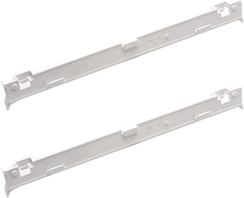 UPGRADED Lifetime Appliance 2 x 2223320 Pan Slide Compatible with Whirlpool, Kenmore, Sears Refrigerator - WP2223320