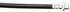 Dynamic Friction Company Rear Right Brake Line Hose 350-67151 For 2002-2006 Nissan Altima, 2004-2008 Nissan Maxima...