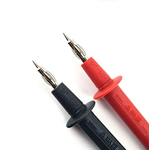 TP74 Lantern Tip Test Probe Set,with Insulated Sheath Lantern Head Probe,Suitable for any 4mm Banana Plug Test Lead Extensions,for Most of Digital...