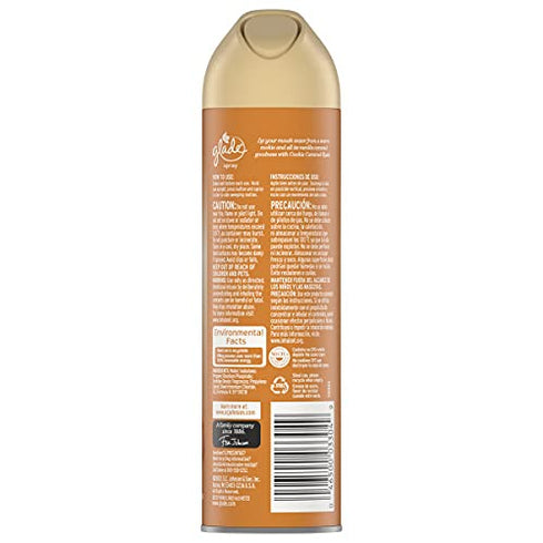Glade Air Freshener, Room Spray, Cookie Caramel Rush, 8 Oz...