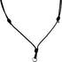 10 pcs Thick 1.5 MM. Black Umbrella Cord Rope Handmade craft Adjustable Necklaces With metal Loop Amulet Boho Fashion Accessory For Unisex, Gift S...