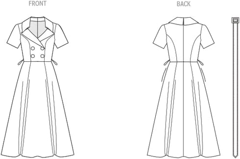 Vogue Misses' Lined Dress Sewing Pattern Packet by Badgley Mischka, Design Code V1950, Sizes 6-8-10-12-14, Multicolor...
