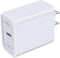 USB C Wall Charger Fast Charging Adapter for iPhone 15/15 Pro/15 Pro Max/15 Plus/14 Pro Max/13 Pro Max/12 Mini/SE, 20W PD 3.0 Quick Charger Block ...
