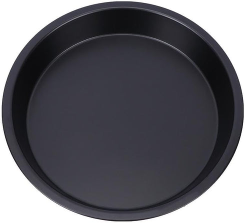 Black Pizza Pan, Carbon Steel Round Pizza Tray 10 Inch Non-Stick Pizza plate for Oven Home Kitchen Baking Tool Restaurant Bakeware...
