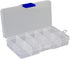 Clear Plastic Storage Box 10 Compartment with Sealing Lid Container for Case for Small Jewelry for Pill multi compartment storage box small...