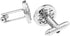 Chinese Character Wedding "XI" Marry Groom Gift Silver Round Cufflinks...