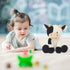 9 inches Cow Stuffed Animal Soft Plush Cute Cow Doll for Boys Girls...