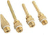 Eyech 4 pack Interchangeable Hot Glue Gun Nozzles Copper Glue Gun Nozzle Assortment Set for Melting Glue Gun Use Craft Repair Tool 2.0x70mm 2.0x50...