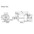RS550 16.8V 19500 RPM DC Motor with Two-Speed 12 Teeth and High Torque Gear Box for Electric Drill/Screwdriver...